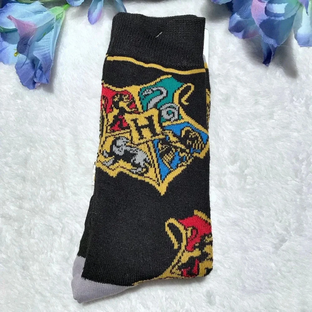 Bioworld Harry Potter New with Packaging 1 Pair Crew Men's Socks Size 8-12